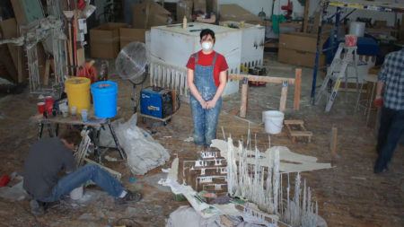 Diana Al-Hadid's Studio Boom